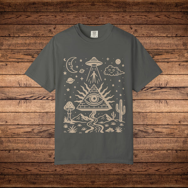 Mystic Signal - Unisex Garment-Dyed T-shirt (NEW)